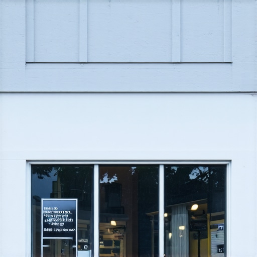 Storefront of a local Oklahoma City business showing community involvement