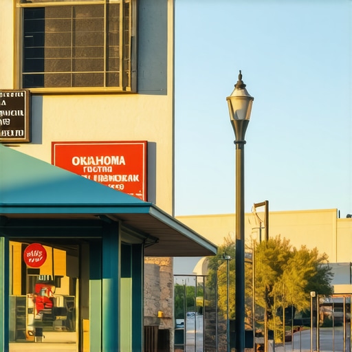 Oklahoma City Local Business Engagement Community members interacting with local Oklahoma City businesses on a busy street