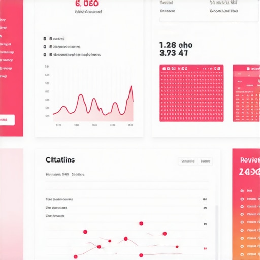 Screenshot of local SEO tools dashboard with citation and review data