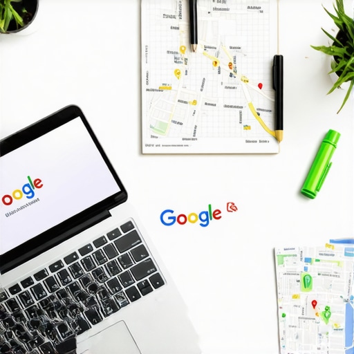 Optimizing Your Oklahoma City Business Map Presence A workspace with tools for local SEO and Google Maps management.