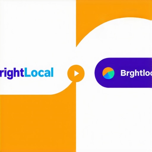 Essential Tools for Google Maps Optimization Screenshot collage of BrightLocal dashboard, Ahrefs analytics, and Google Business Profile interface