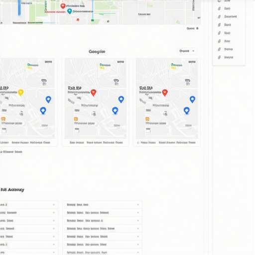 Screenshot displaying local SEO metrics and ranking improvements for Oklahoma businesses.