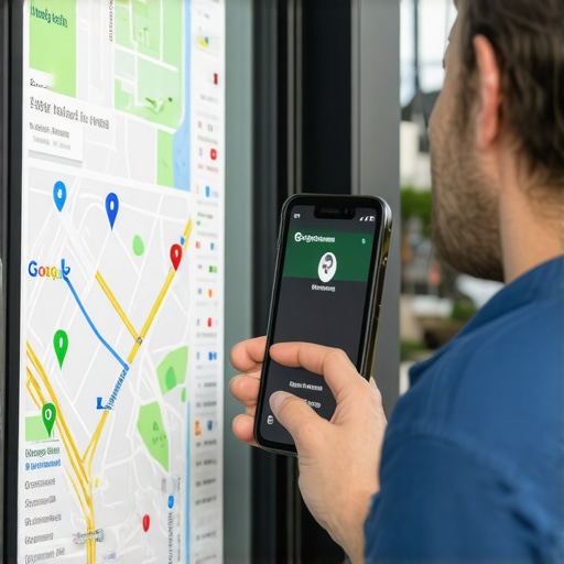 Oklahoma City local business owner working on Google Maps profile optimization.