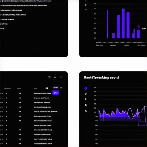 Screenshot showing local citation management and Google Maps rank tracking tools in action